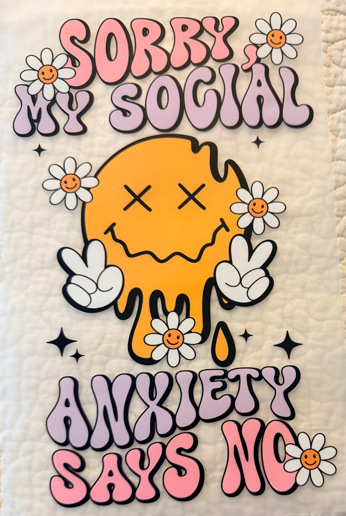 Social anxiety says no
