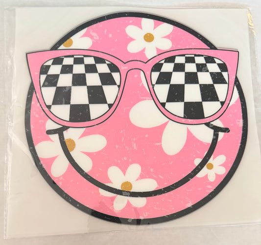 Retro glasses smiley