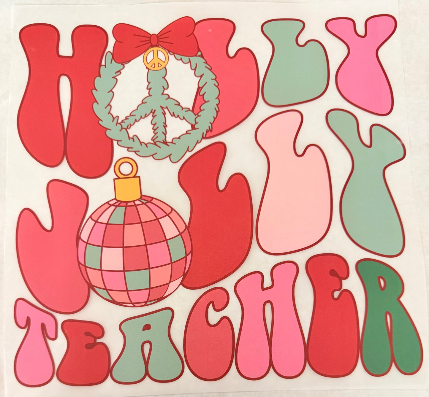 Holly jolly teacher