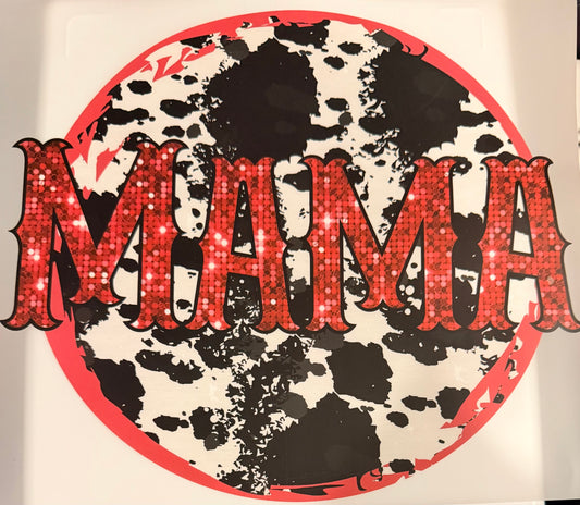Cow mama pink