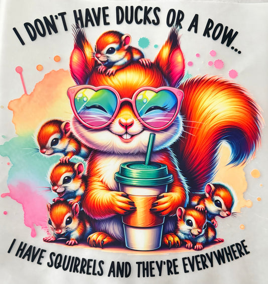 I have squirrels