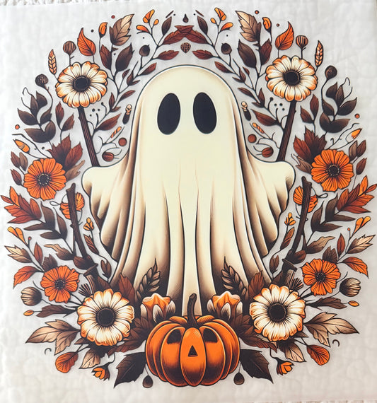 Fall floral ghost