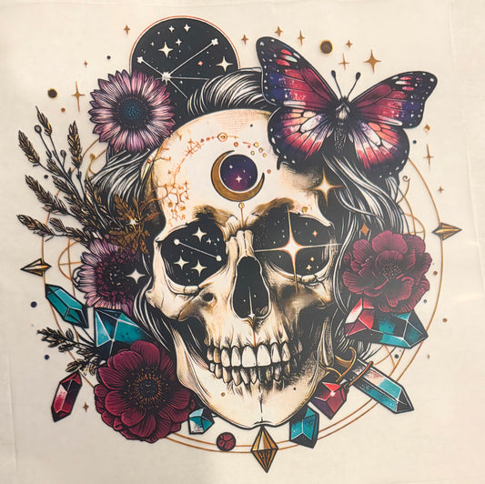 Galaxy crystal skull