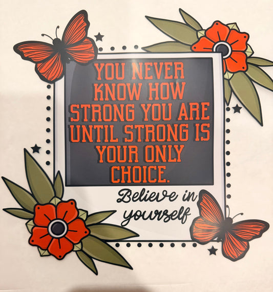 How strong you are