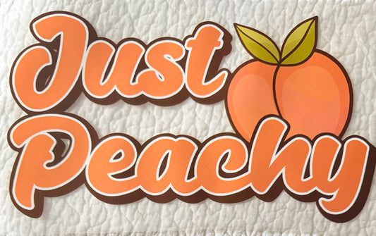 Just peachy
