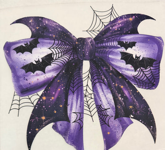 Purple bat bow