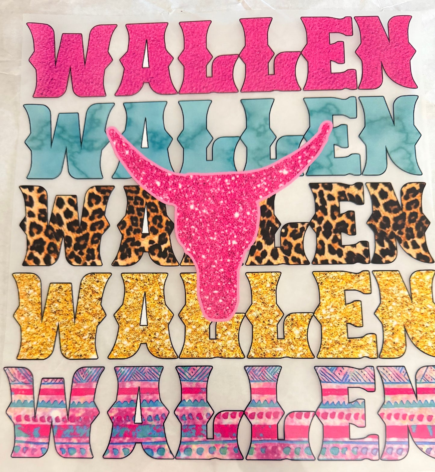 Wallen pink