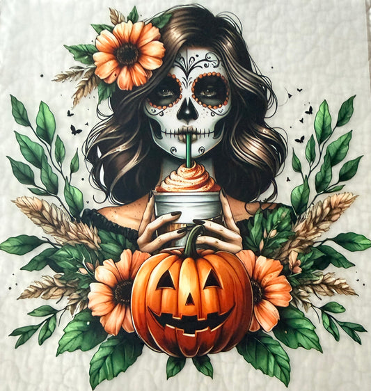 Fall coffee skelly