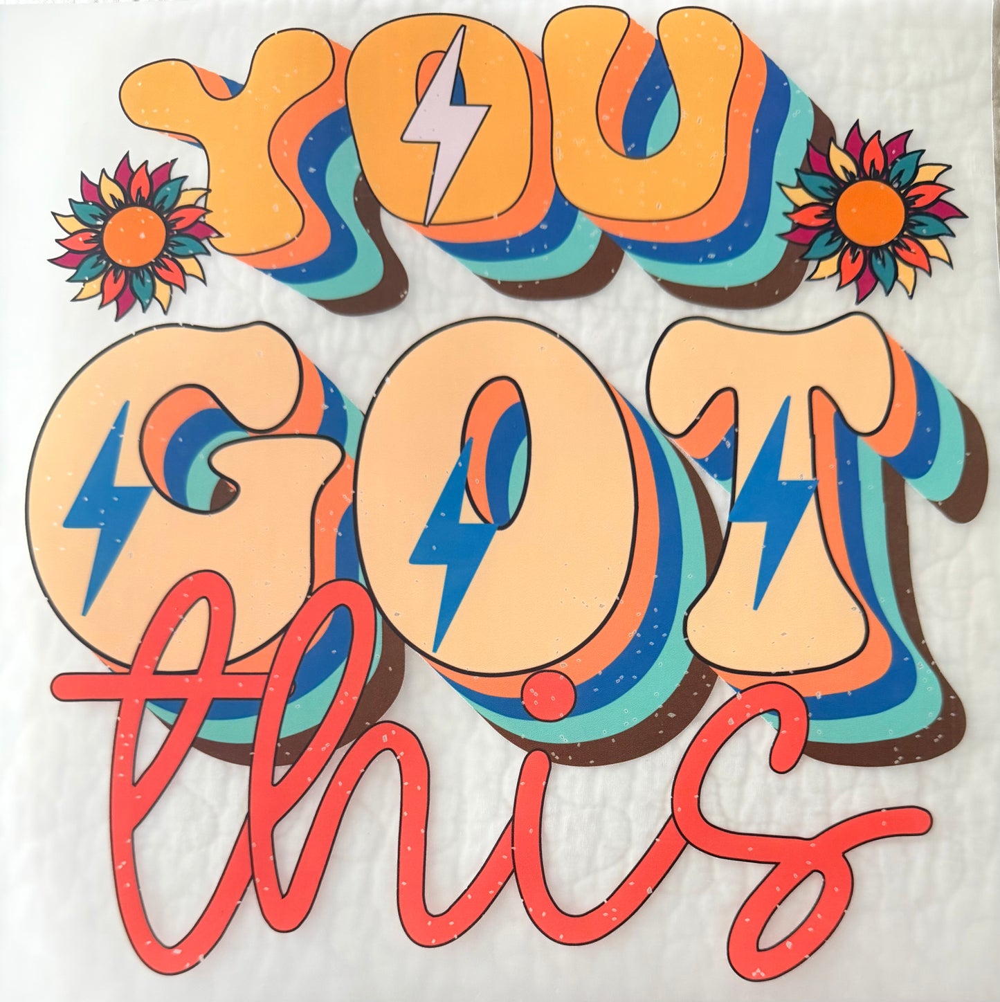 You got this