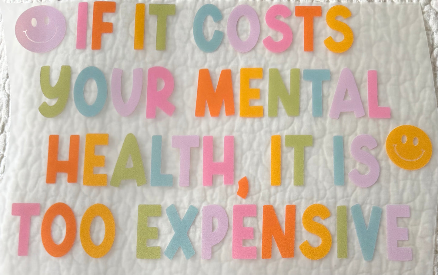 Too expensive