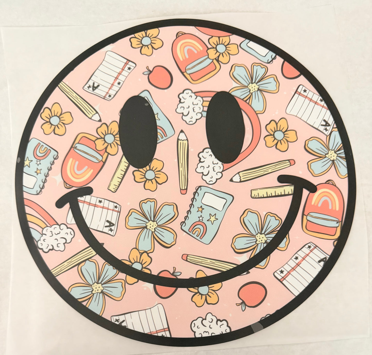 School supply smiley