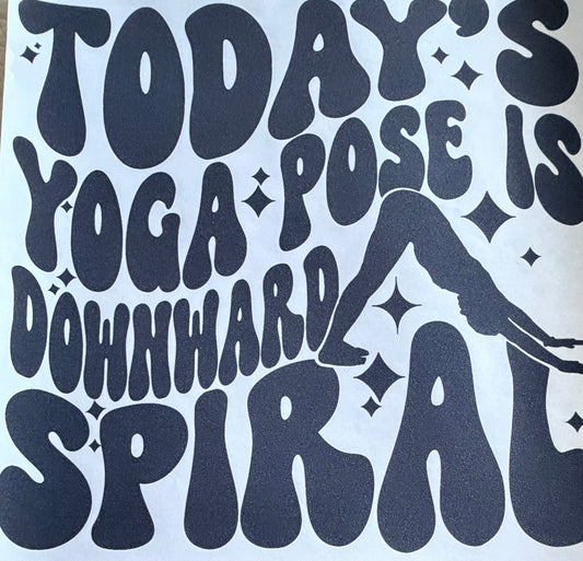Downward spiral