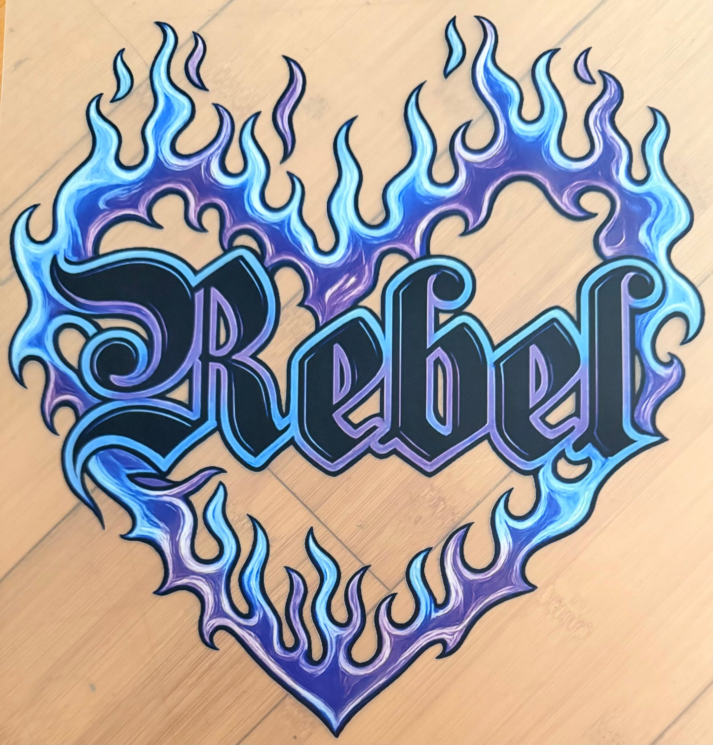 Rebel flames