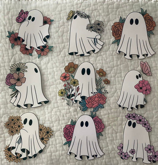 Flower ghosts