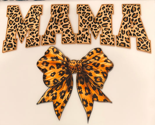 Leopard bow mama
