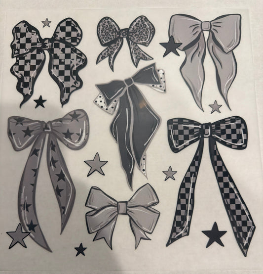 Gray bows