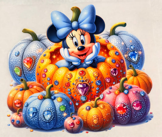 M mouse gems pumpkin