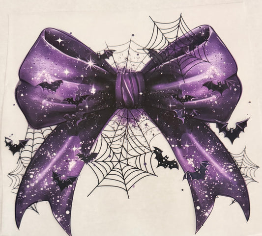 Purple bat bow
