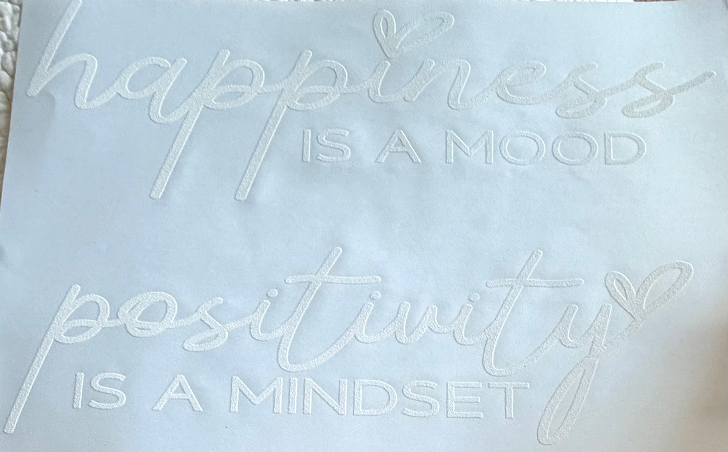 Mood vs mindset