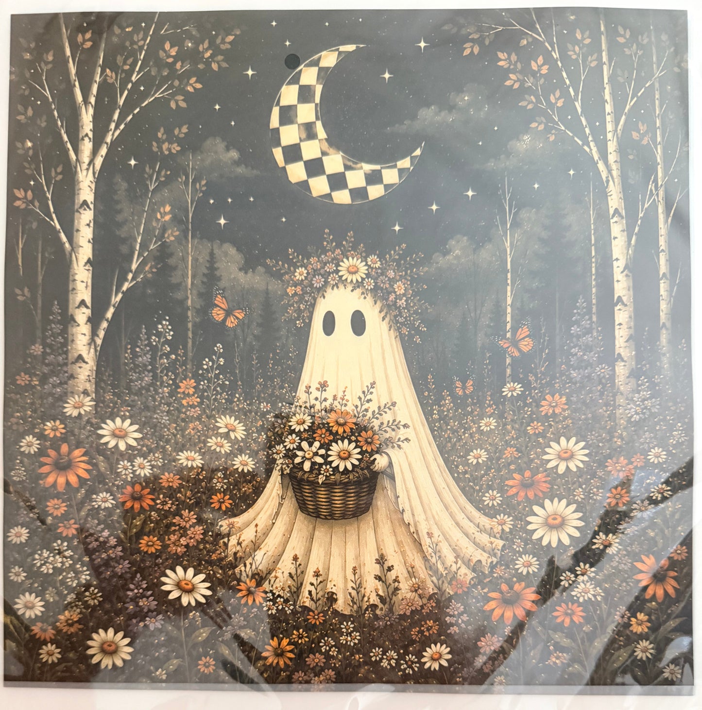 Checkered moon ghost