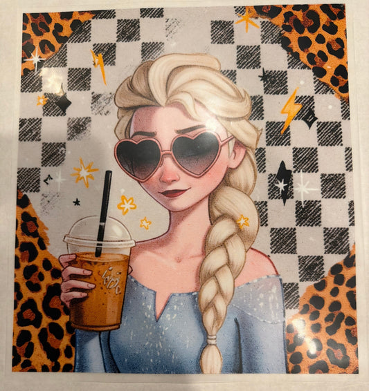 Ice princess coffee