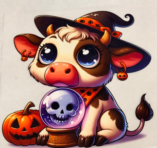 Crystal ball cow
