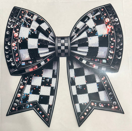 Checkered bow