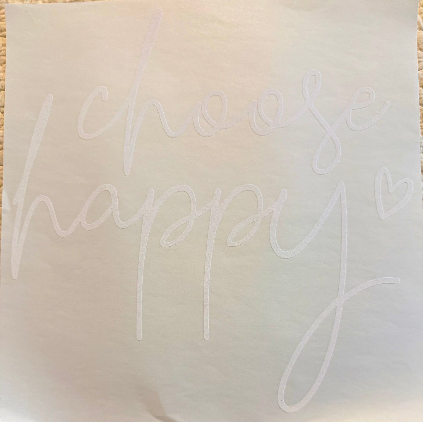 Choose happy
