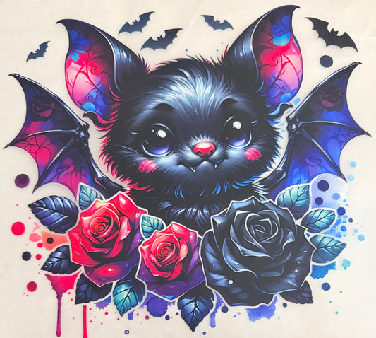 Spooky flower bat