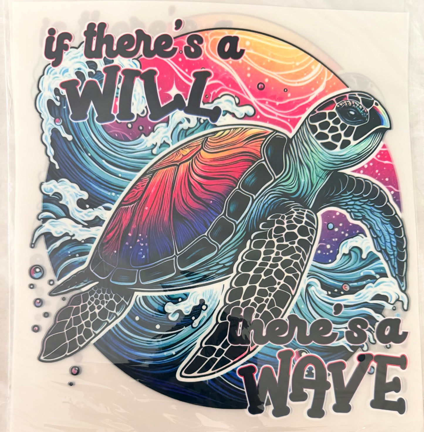 There’s a wave