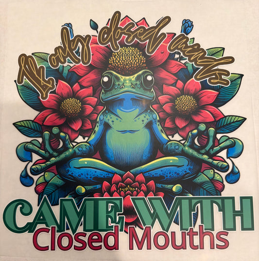 Closed minds