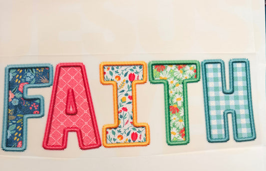 Faith patchwork