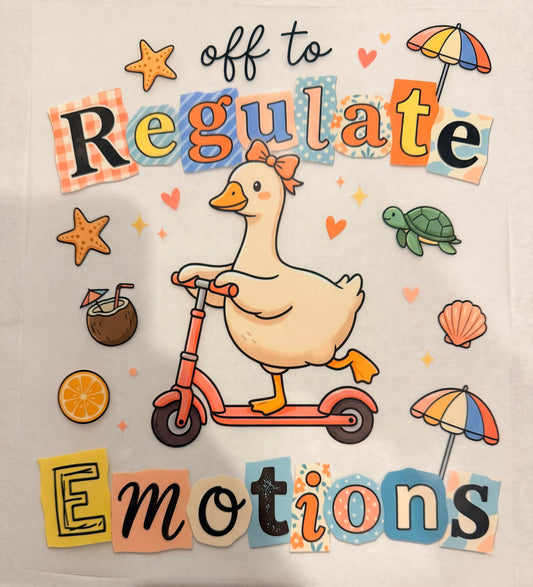 Regulate emotions