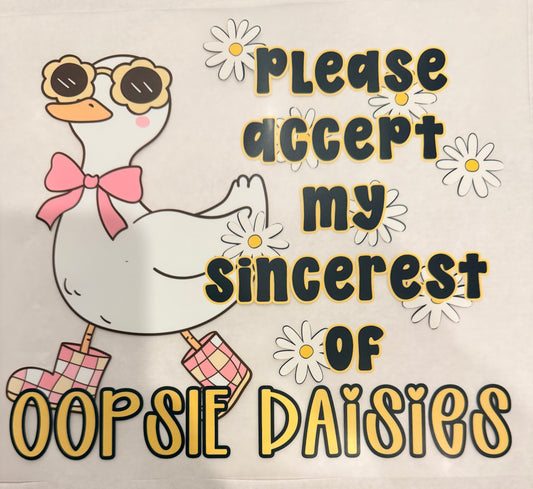 Oopsie daisies