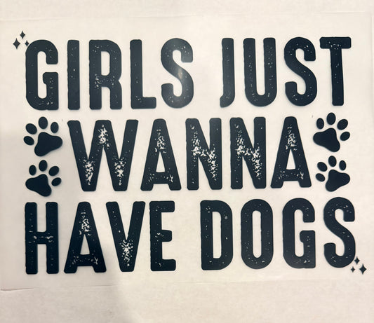 Girls just wanna have dogs