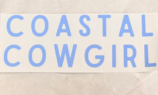 Coastal cowgirl