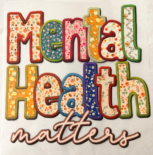 Mental health patchwork