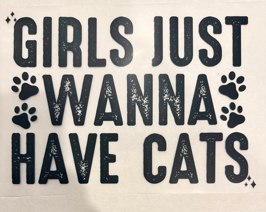 Girls just wanna have cats