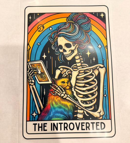 The introverted tarot