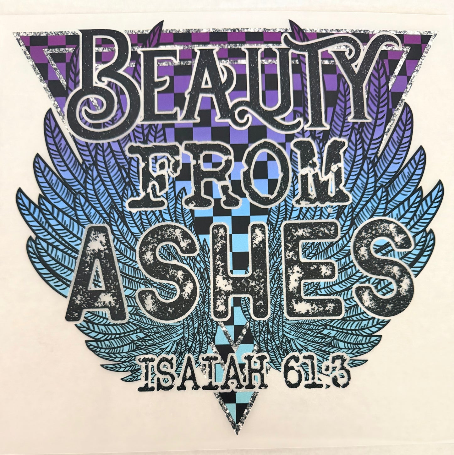 Beauty from ashes