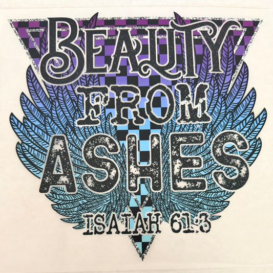Beauty from ashes