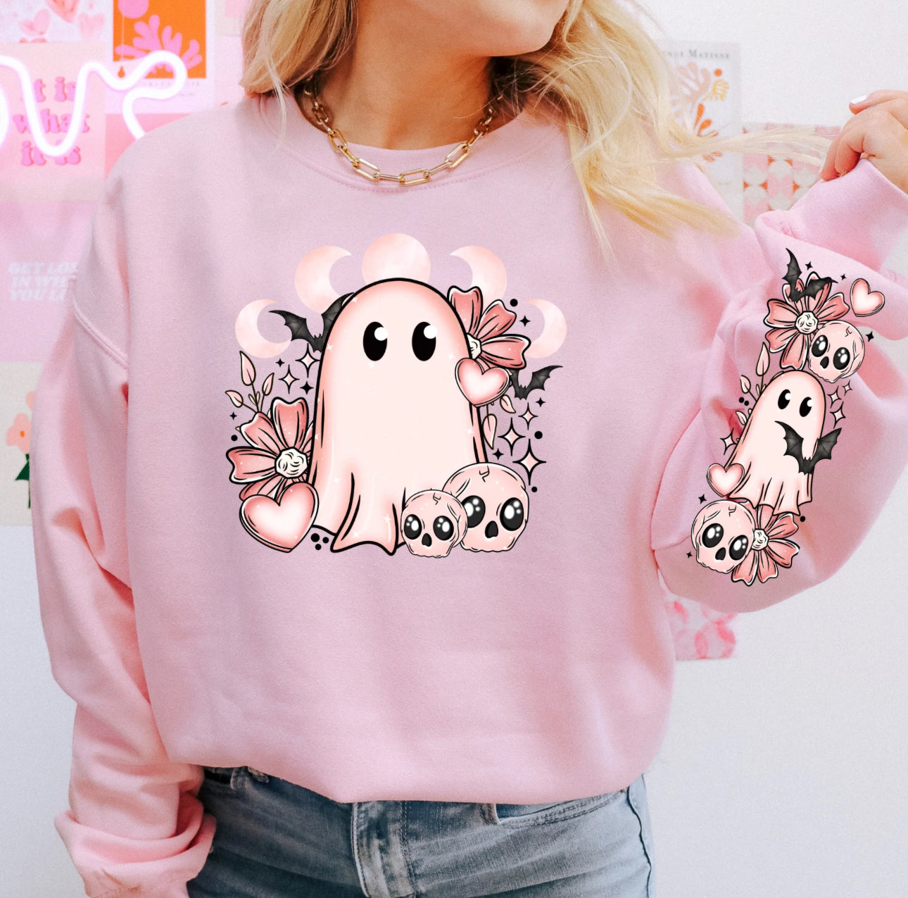 VALENTINES GHOSTIE W/ SLEEVE