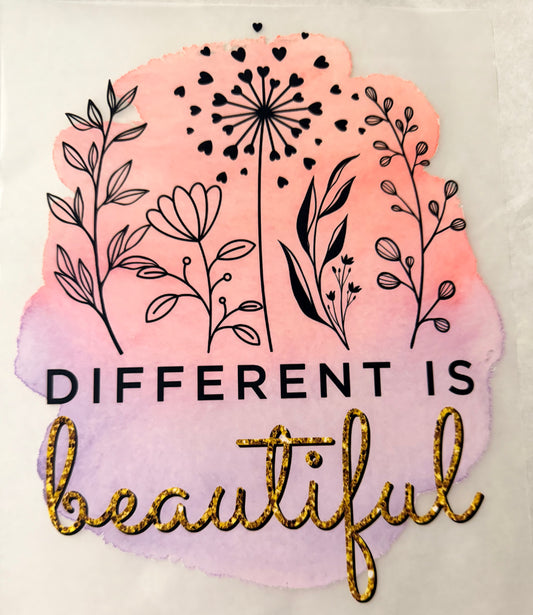 Different is beautiful