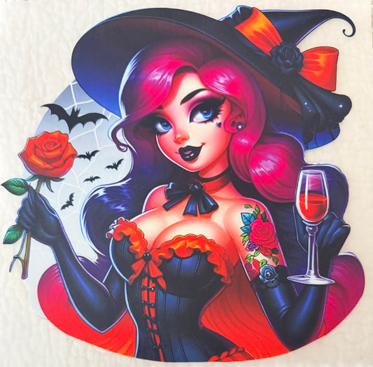 Seductive witch