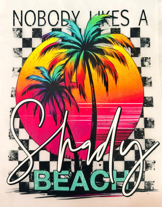 Shady beach