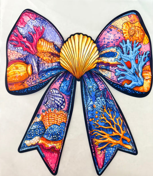 Coral shell bow