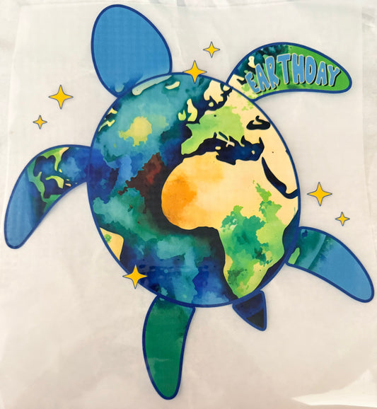 Earth day turtle