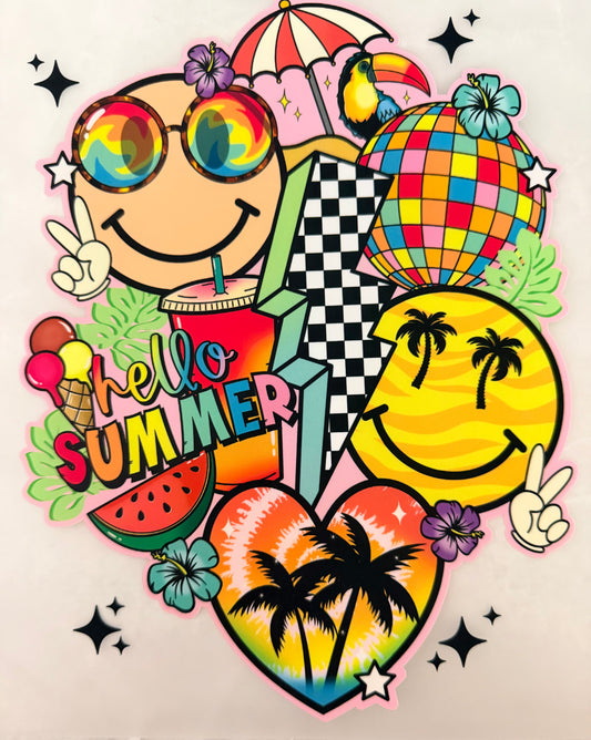 Hello summer retro