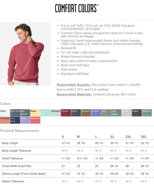 Comfort Colors Sweatshirt