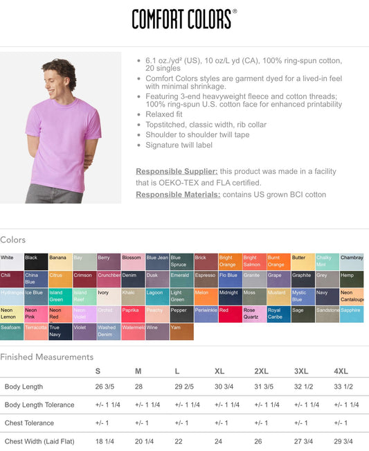 Comfort Colors Shirts
